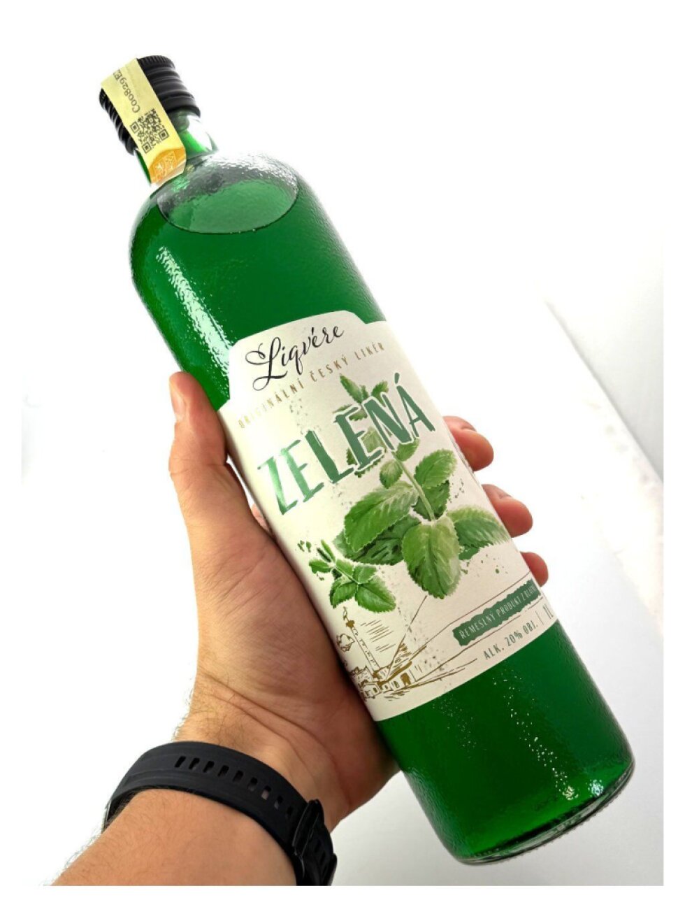 Liqvére Zelená 20% 1l