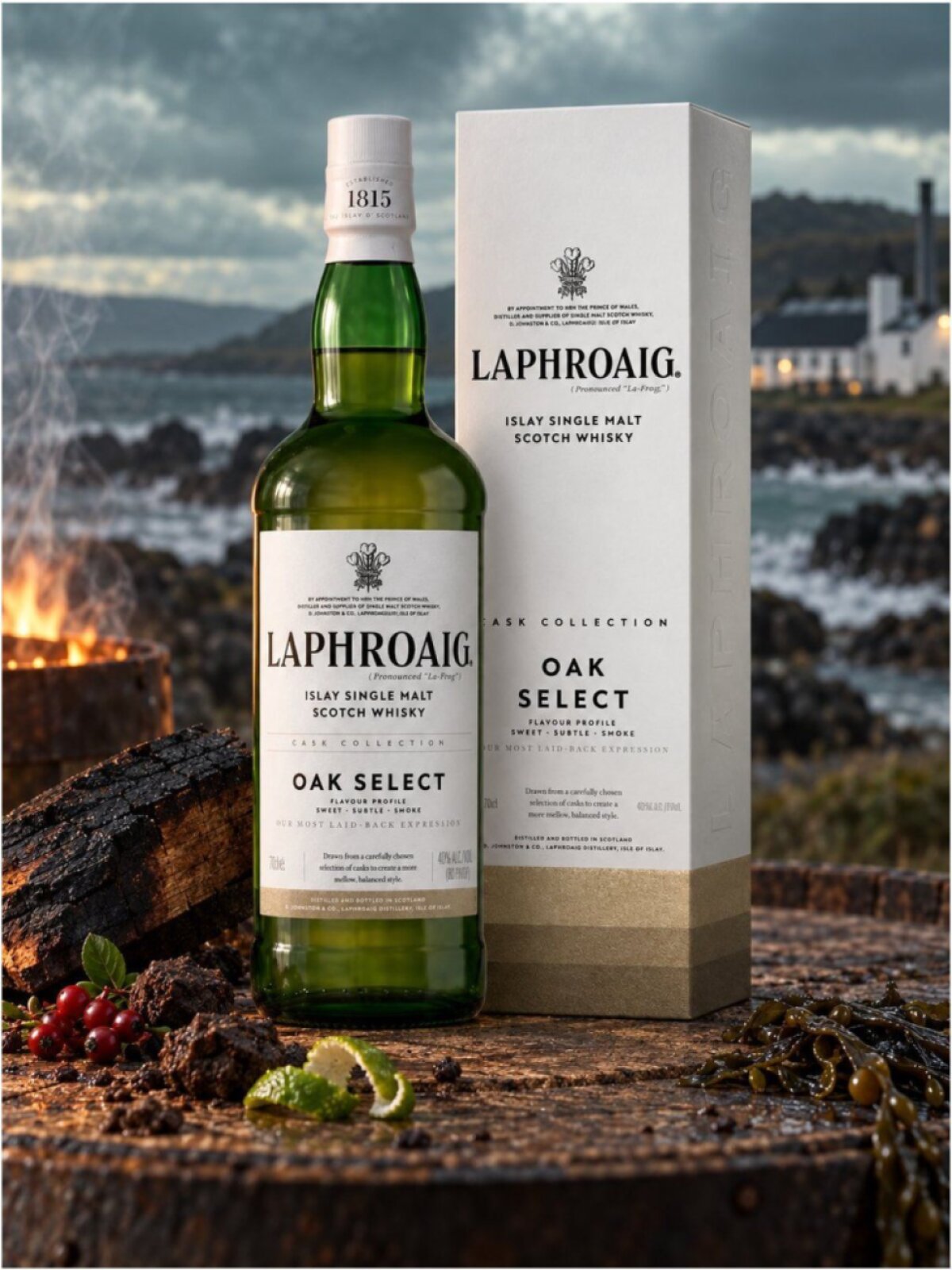 Laphroaig Oak Select 40% 0,7l (dárková krabice)