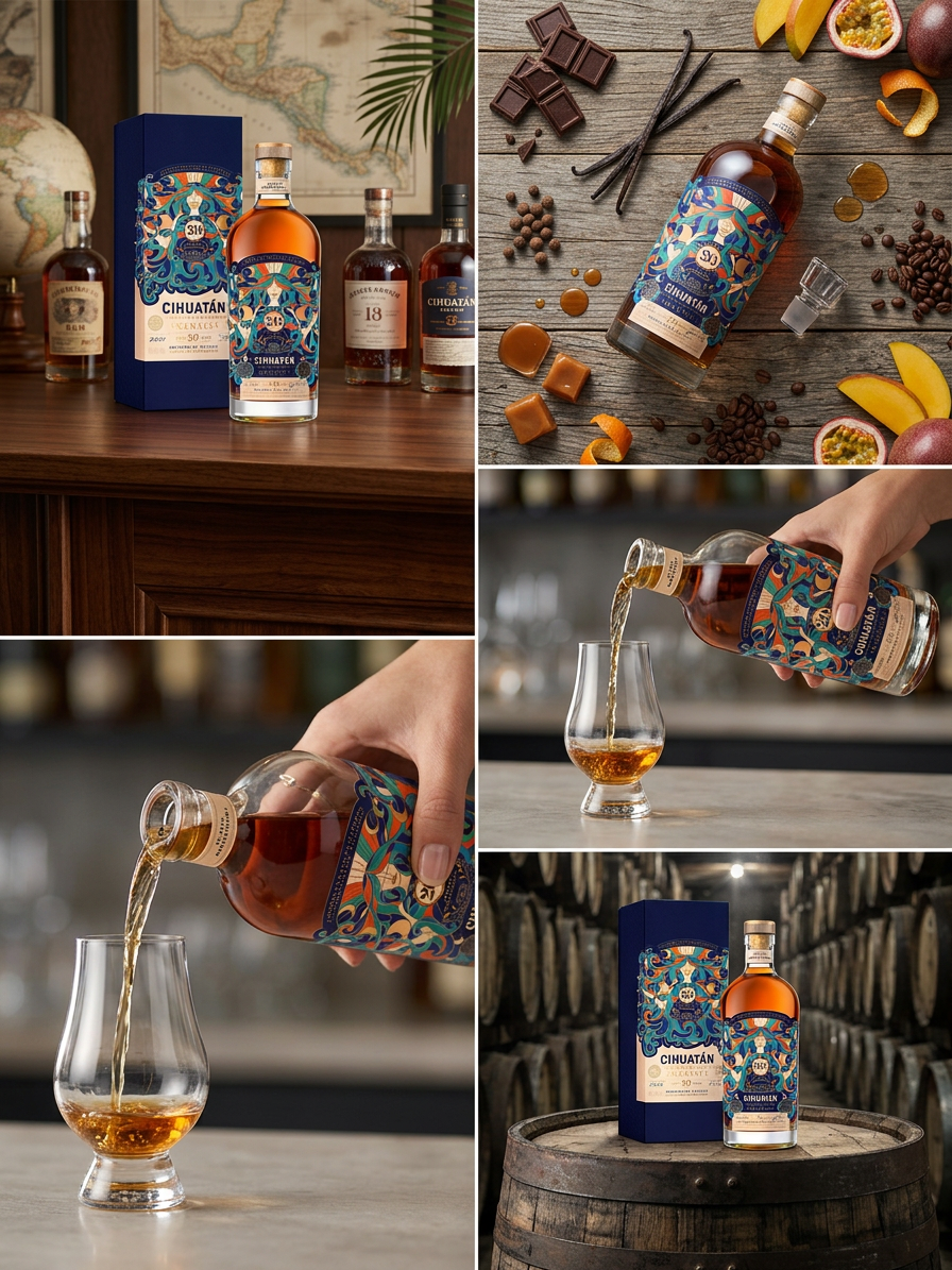 Cihuatán Nantli 20YO 40% 0,7l (dárková krabice)