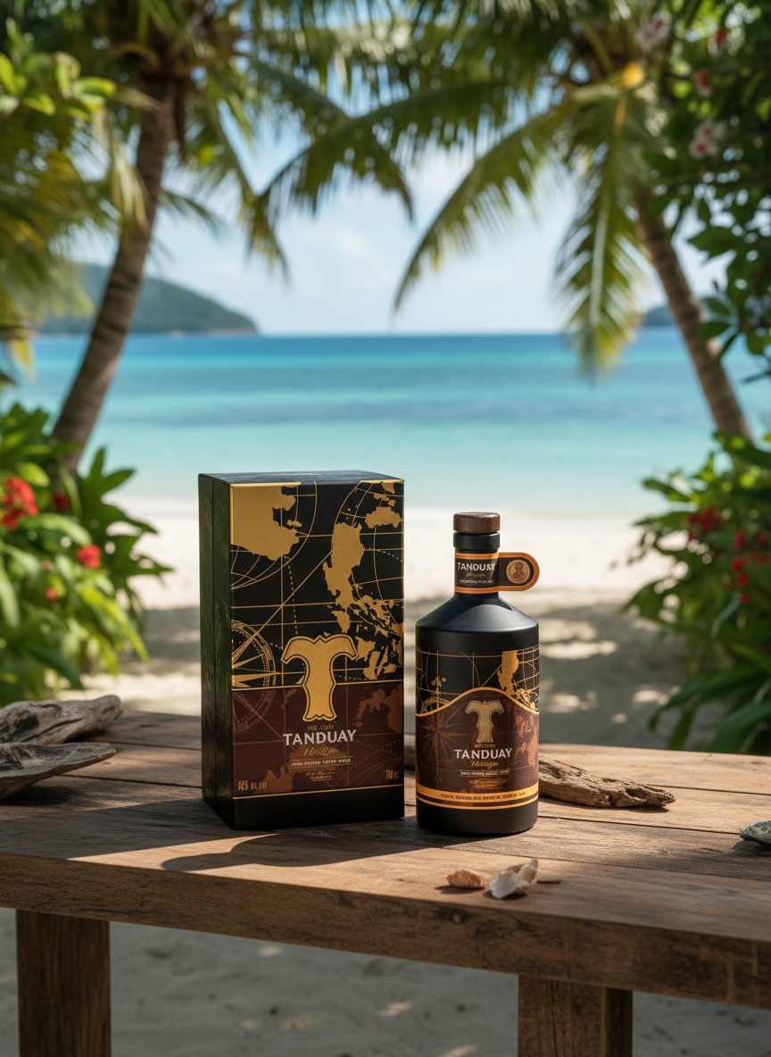 Tanduay Heritage 40% 0,7l (dárková krabice)