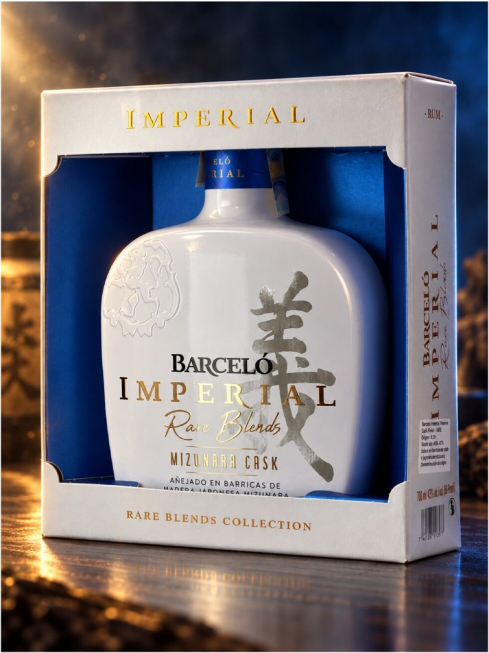 Barceló Imperial Rare Blends Mizunara Cask 38% 0,7l (dárková krabice)