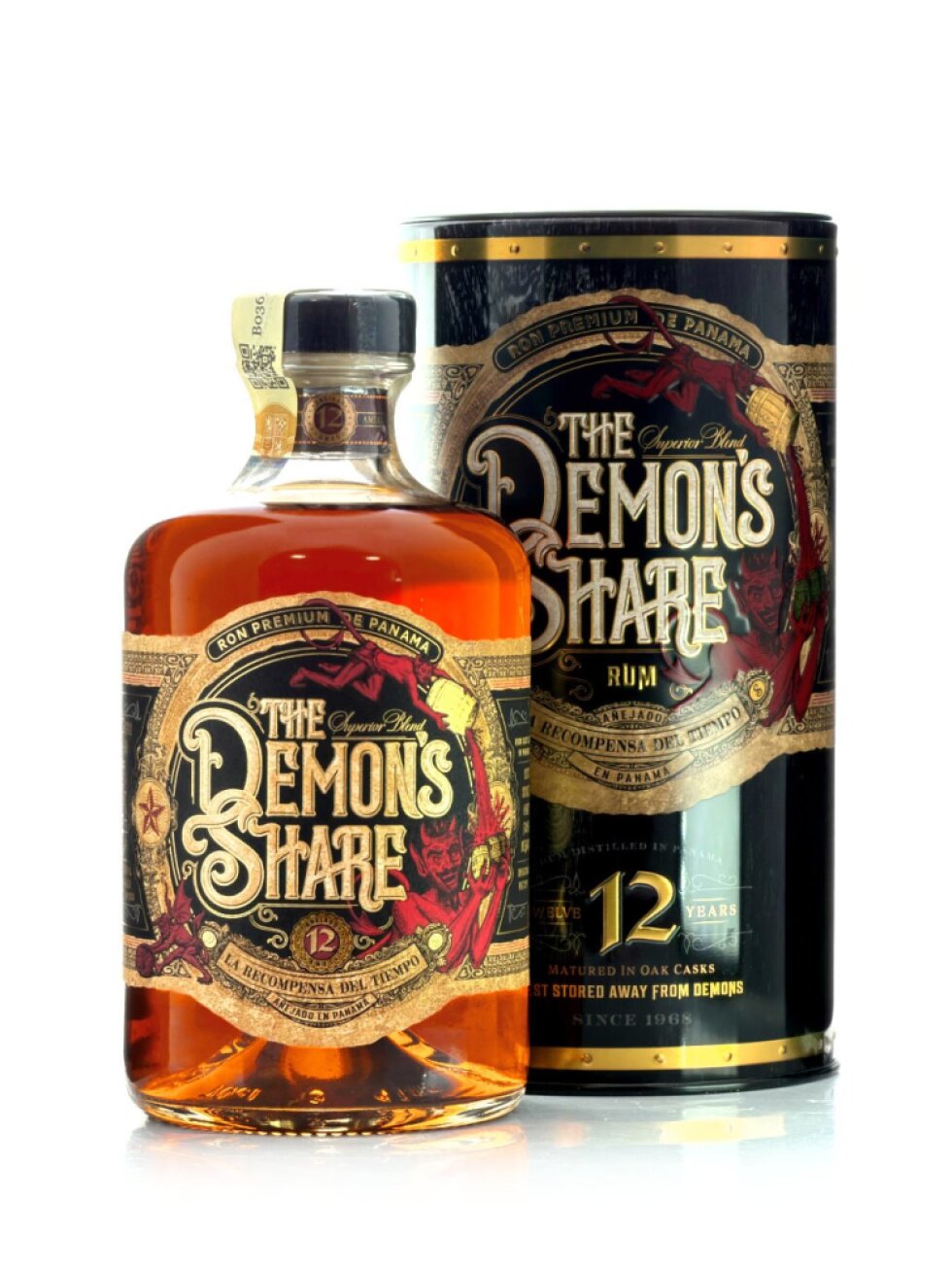Demon's Share 12YO 41% 0,7l (dárková tuba)