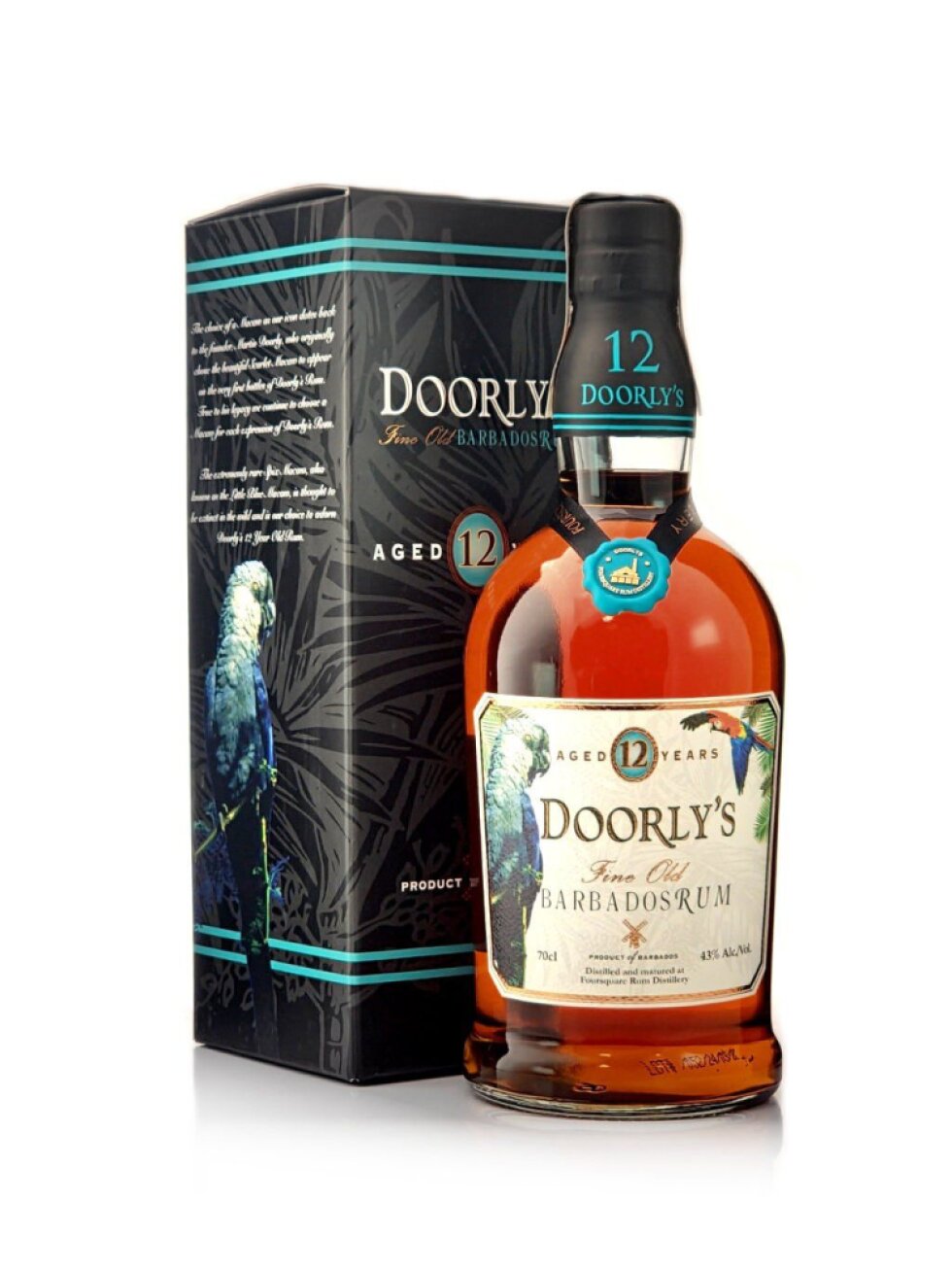 Doorly's 12YO Barbados Rum 43% 0,7l (dárková krabice)
