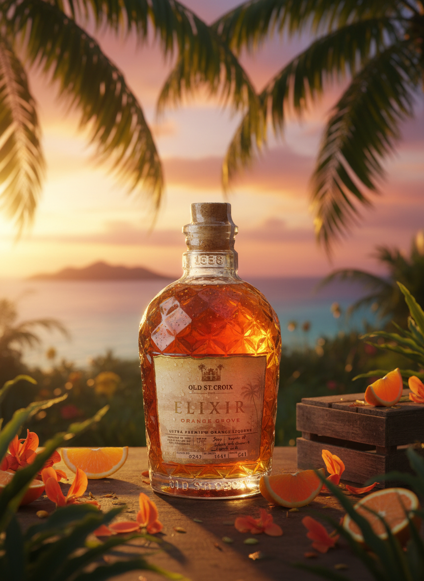 Old St. Croix Elixir Orange Grove 40% 0,7