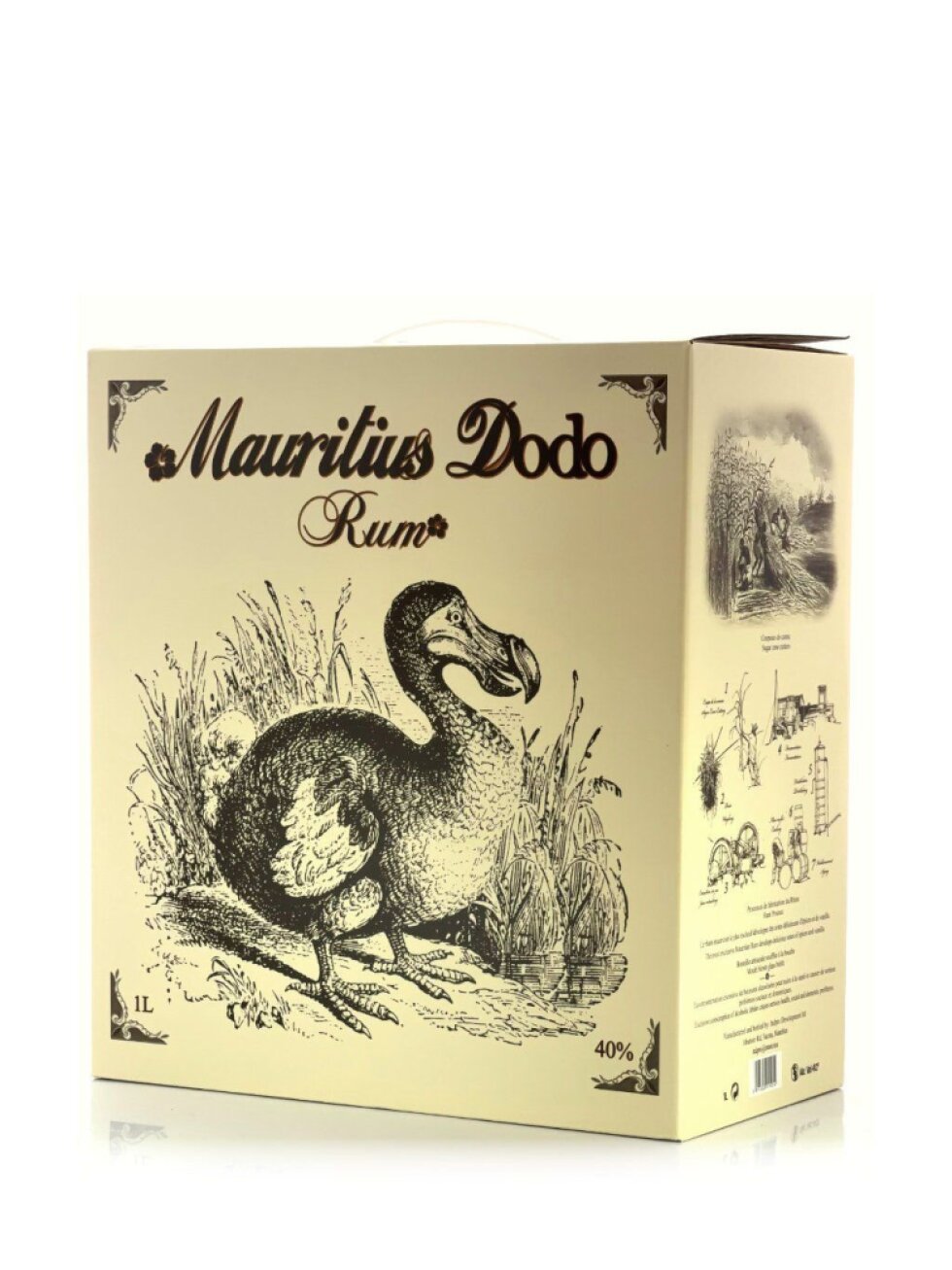 Mauritius Dodo Rum White 40% 1l (dárková krabice)