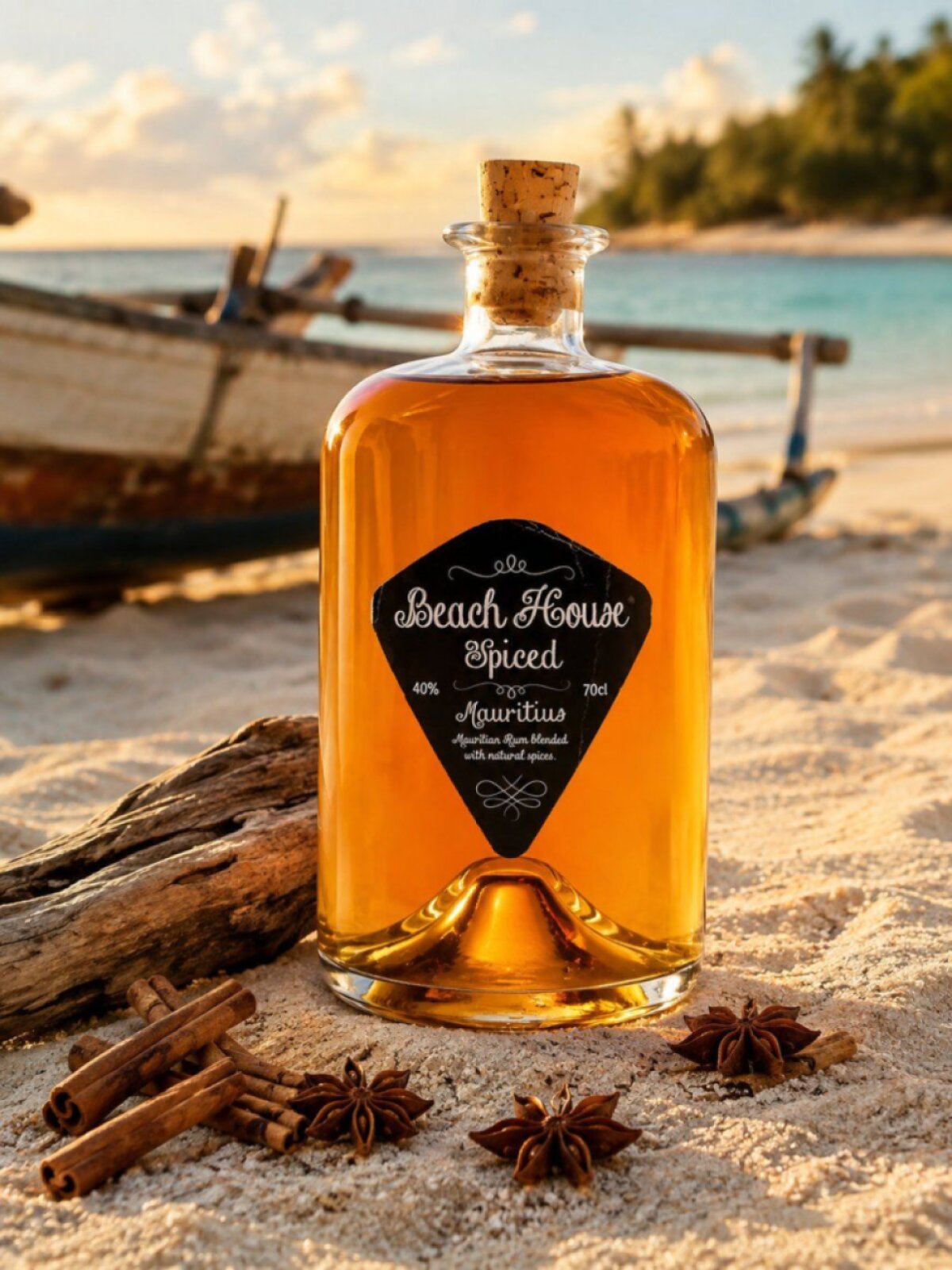 Beach House Gold Spiced 40% 0,7l