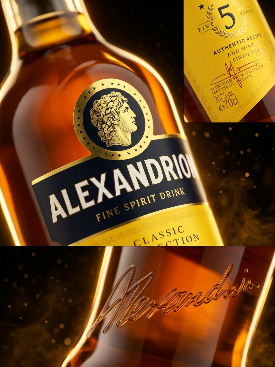 Alexandrion 5* 37,5% 0,7l