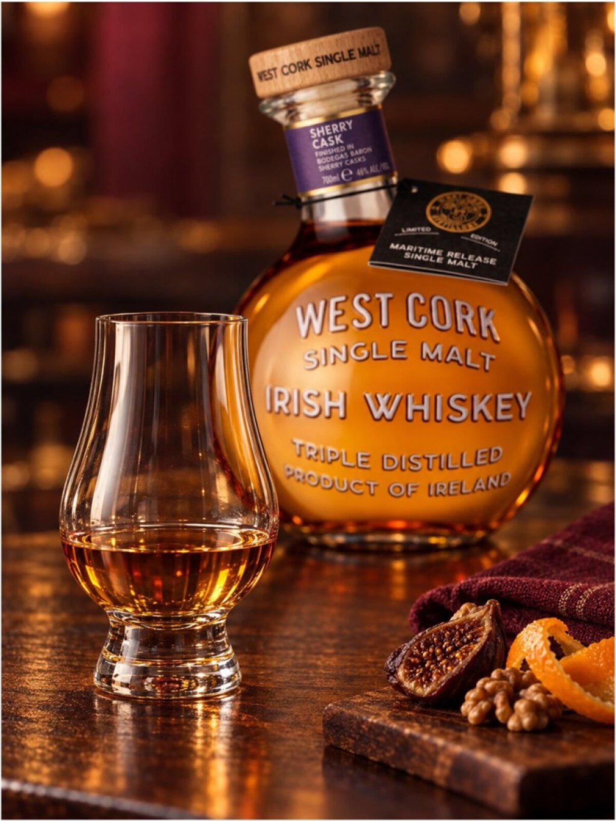 West Cork Single Malt Maritime Sherry Cask 46% 0,7l