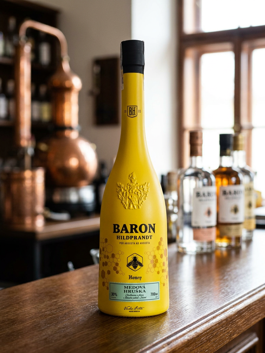 Baron Hildprandt medová hruška 30% 0,7l