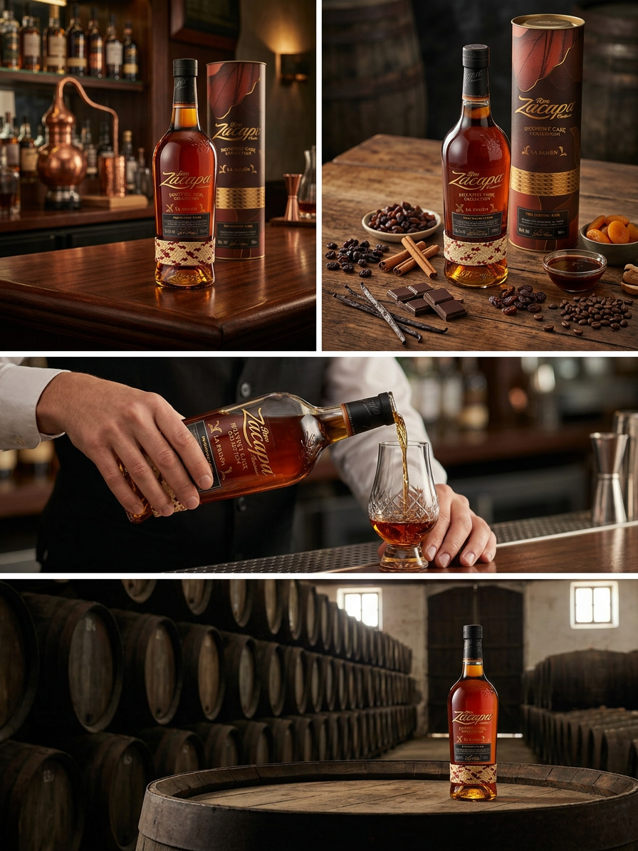 Ron Zacapa La Pasión 40% 0,7l (dárková tuba)
