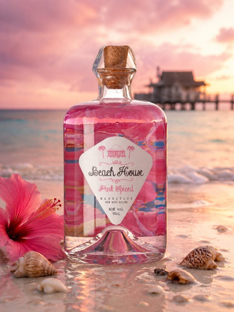 Beach House Pink Spiced 40% 0,7l