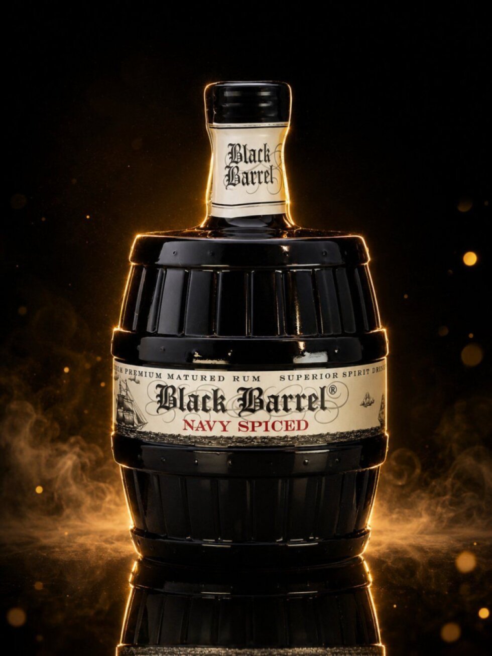 A.H.Riise Black Barrel Navy Spiced 40% 0,7l