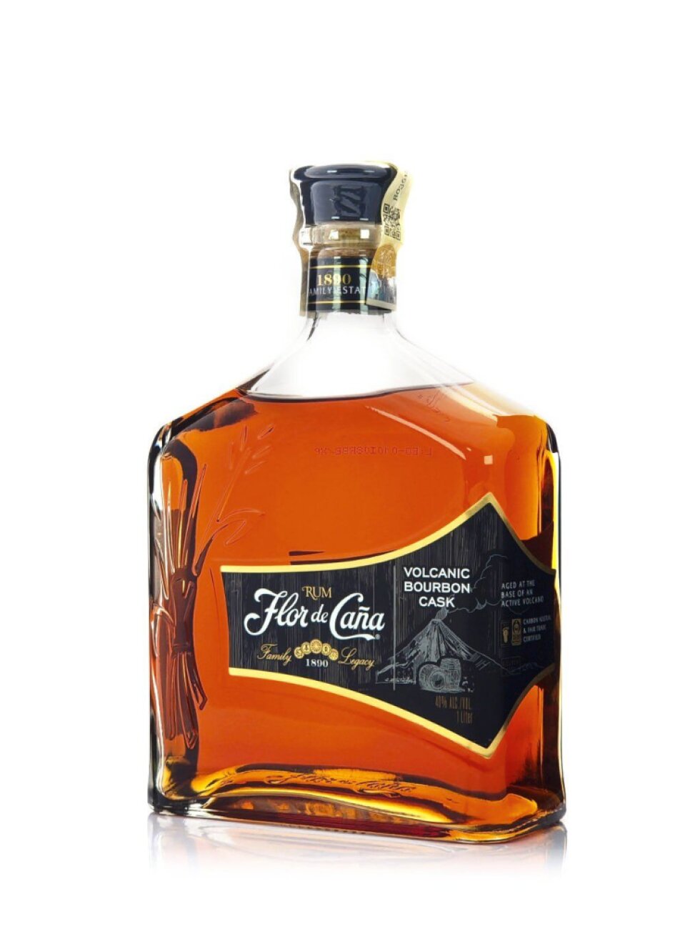 Flor de Caňa Volcanic Bourbon Cask 40% 1l