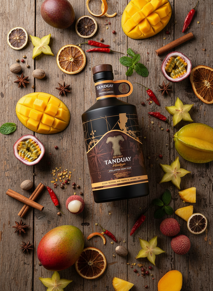 Tanduay Heritage 40% 0,7l (dárková krabice)