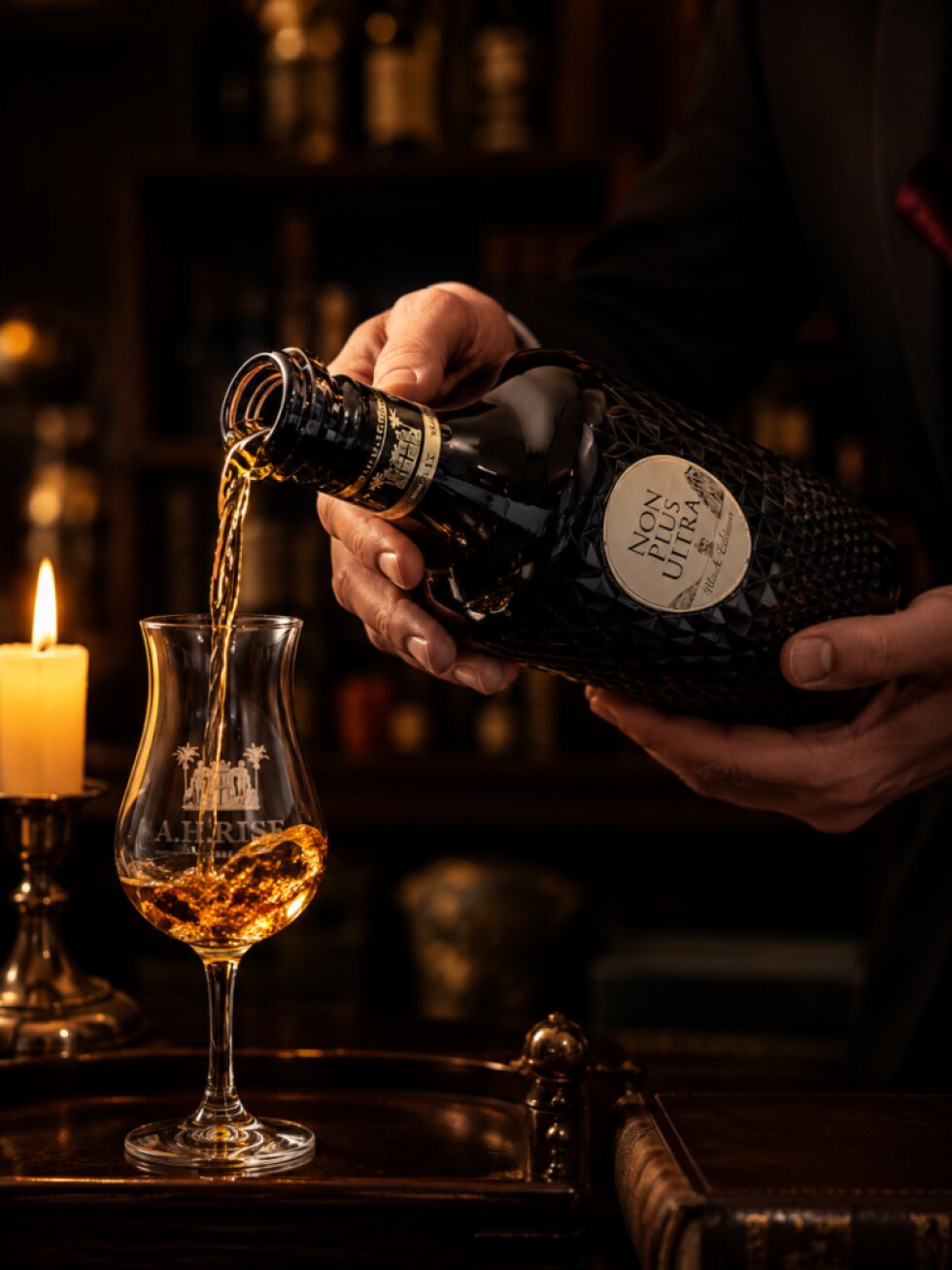 A.H.Riise Non Plus Ultra Black Edition 42% 0,7l (dárková krabice)