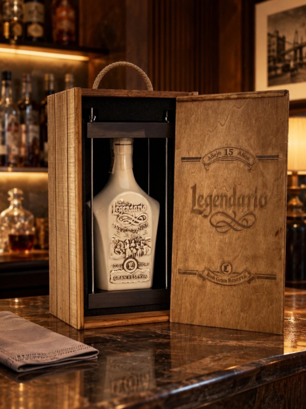 Legendario Gran Reserva 15YO 40% 0,7l (dřevěný box)