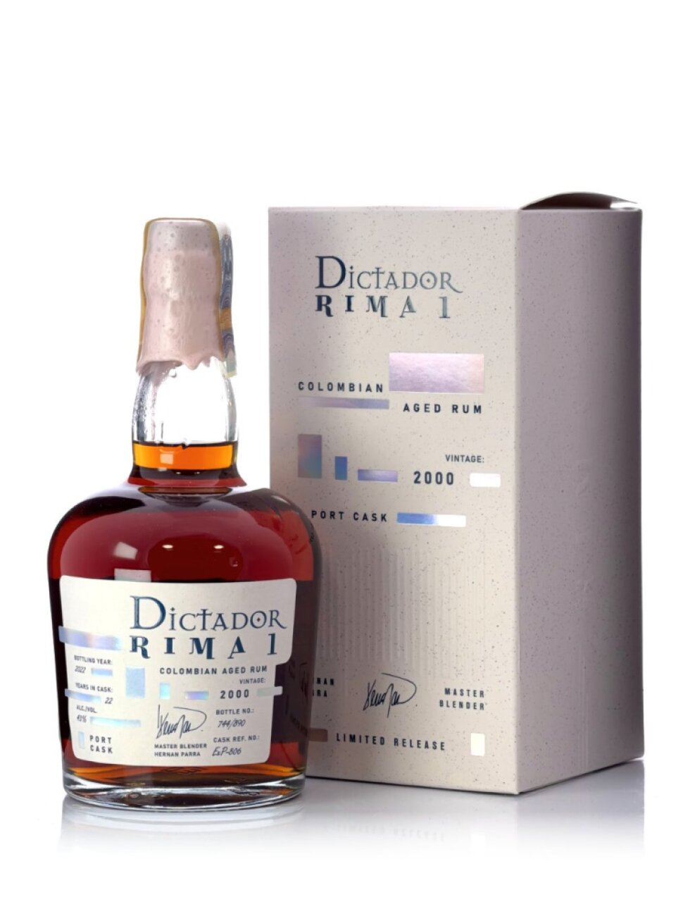 Dictador Rima 1 Port Cask Vintage 2000 43% 0,7l