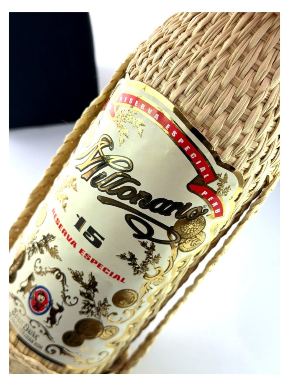 Millonario 15 Reserva Especial 40% 0,7l (opletená lahev)