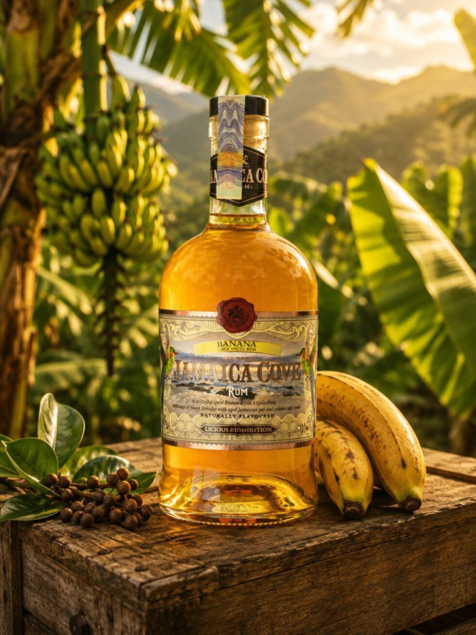 Jamaica Cove Banana Black Spiced 40% 0,7l