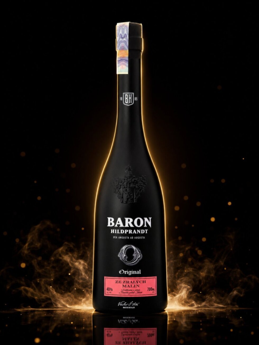 Baron Hildprandt ze Zralých Malin 40% 0,7l (dárková tuba)