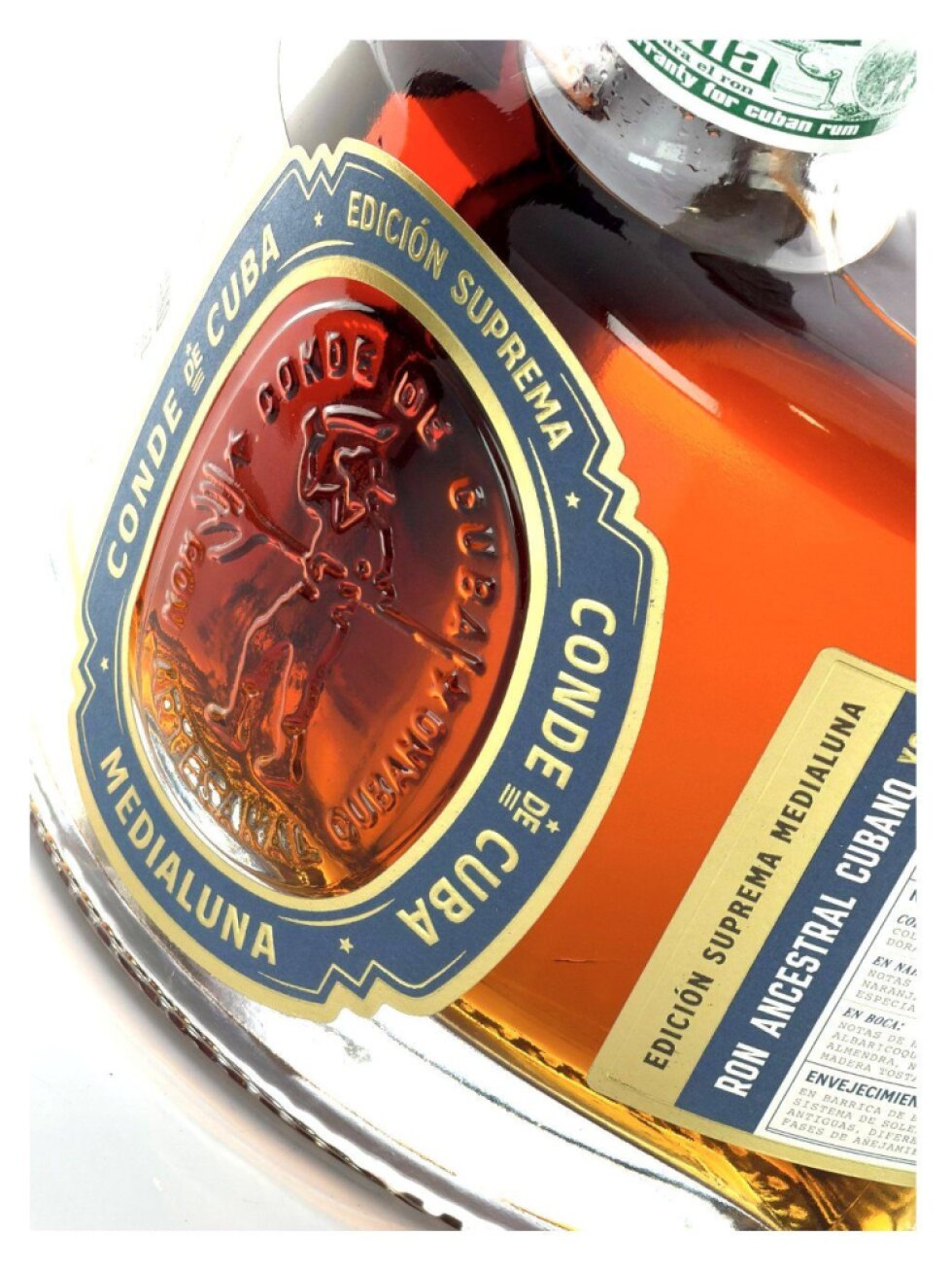 Conde de Cuba Medialuna 40% 0,7l (dárková kazeta)