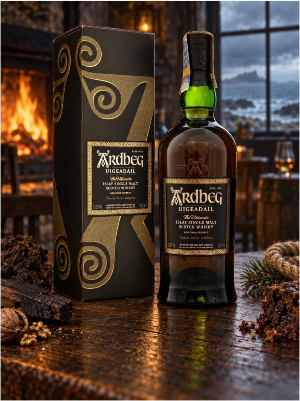 Ardbeg Uigeadail Single Malt Scotch Whisky 54,2% 0,7l (dárková krabice)