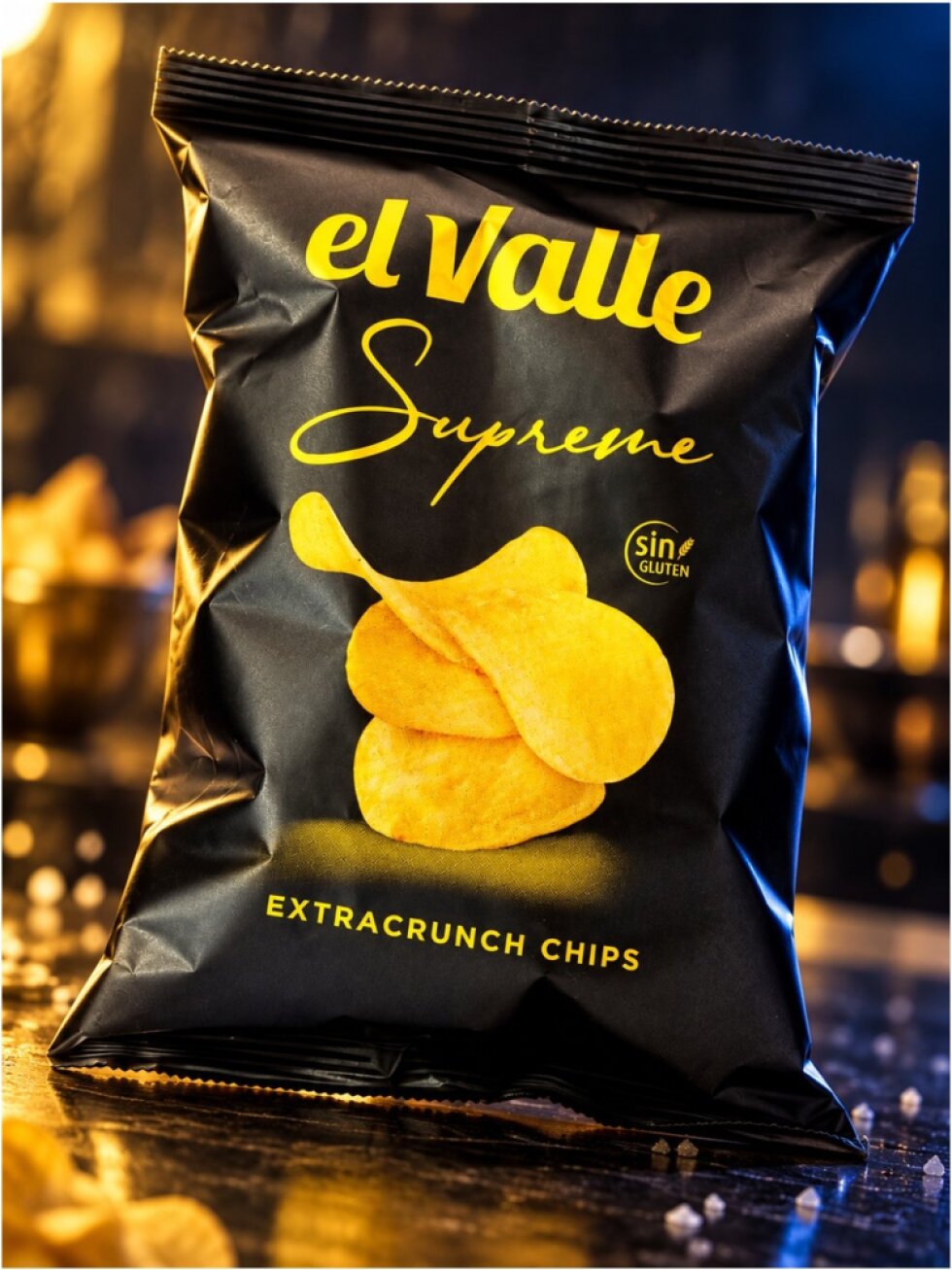 El Valle brambůrky Supreme Extra křupavé solené 45g