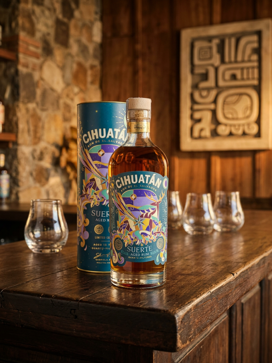Cihuatán Suerte 15YO 44,2% 0,7 (dárková tuba)