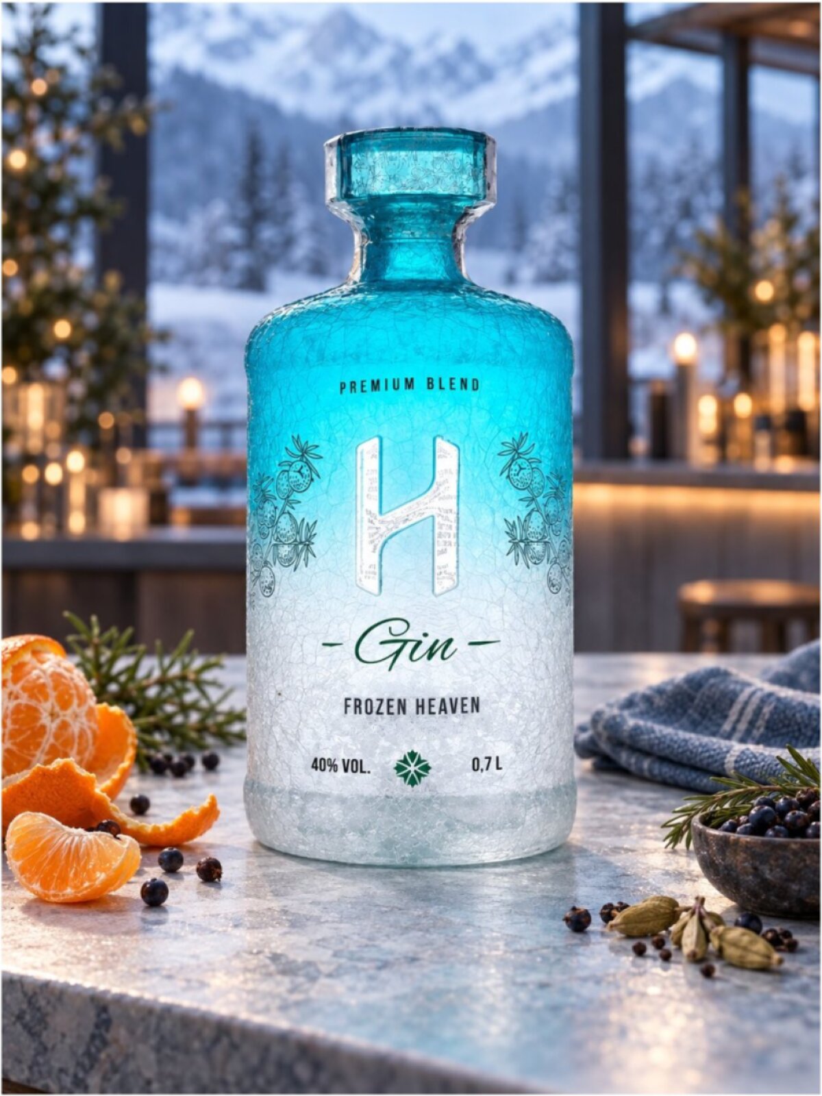 Gin H Frozen Heaven 40% 0,7l
