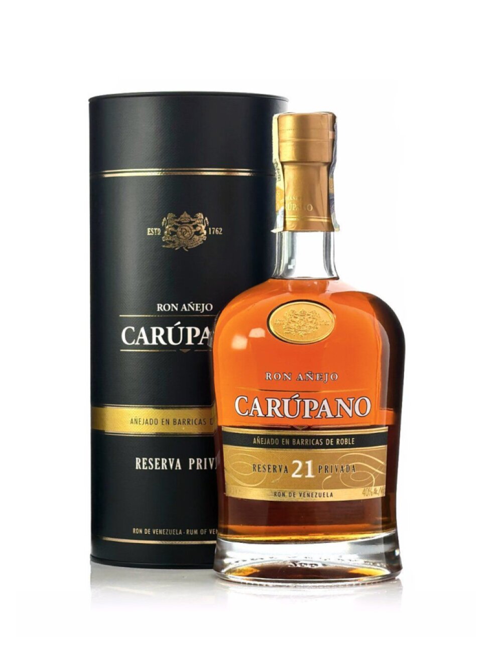 Carúpano 21 Reserva Privada 40% 0,7l (dárková tuba)