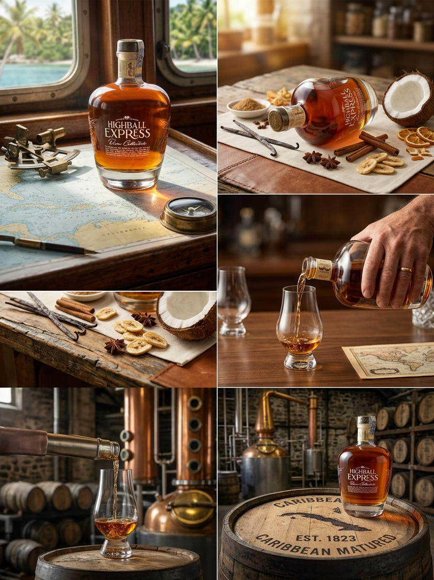 Highball Express Rare Blend 18 40% 0,7l