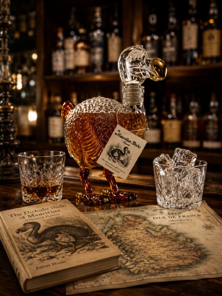 Mauritius Dodo Rum Dark 40% 1l (dárková krabice)