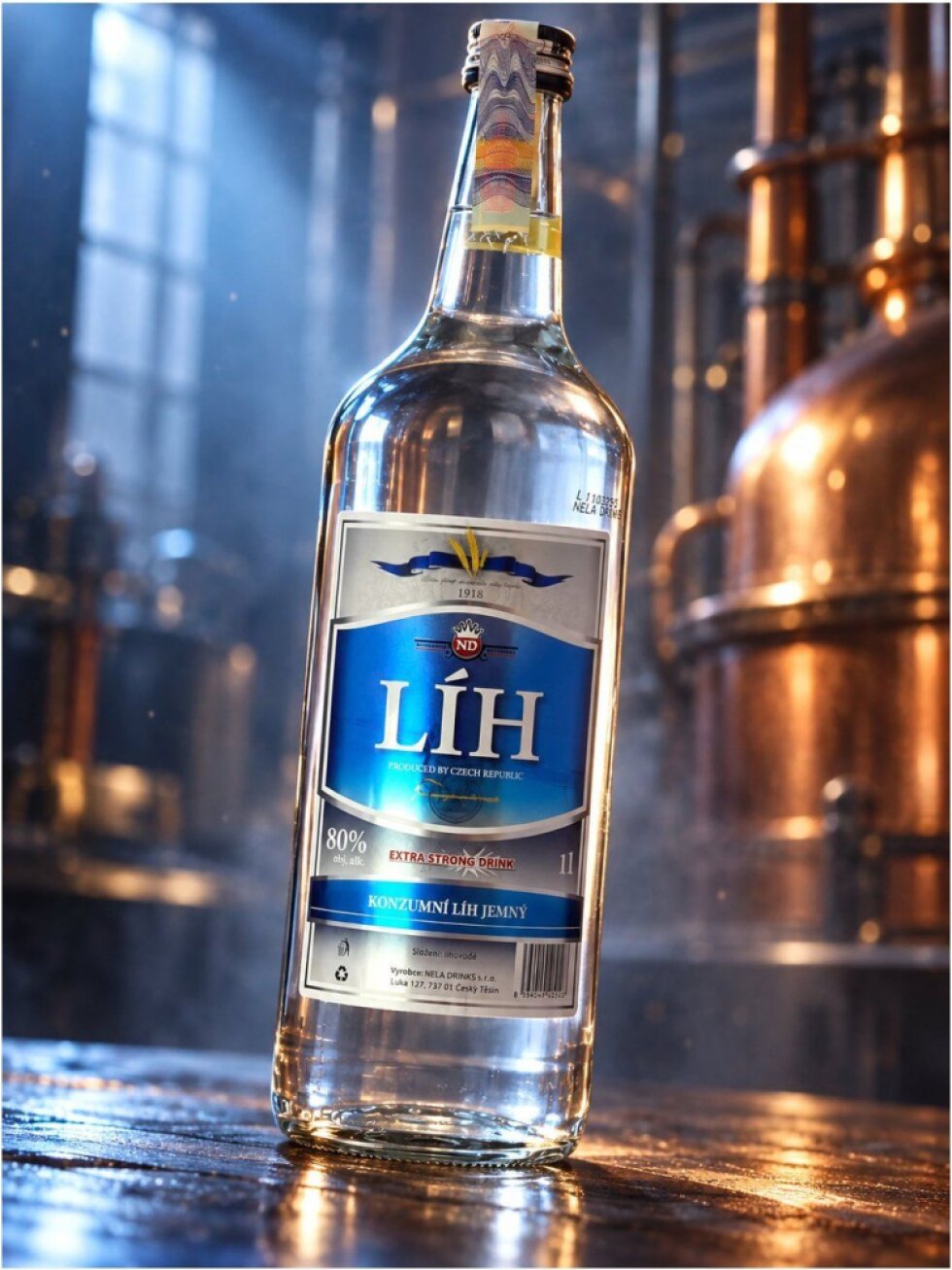 Líh konzumní jemný 80% 1l