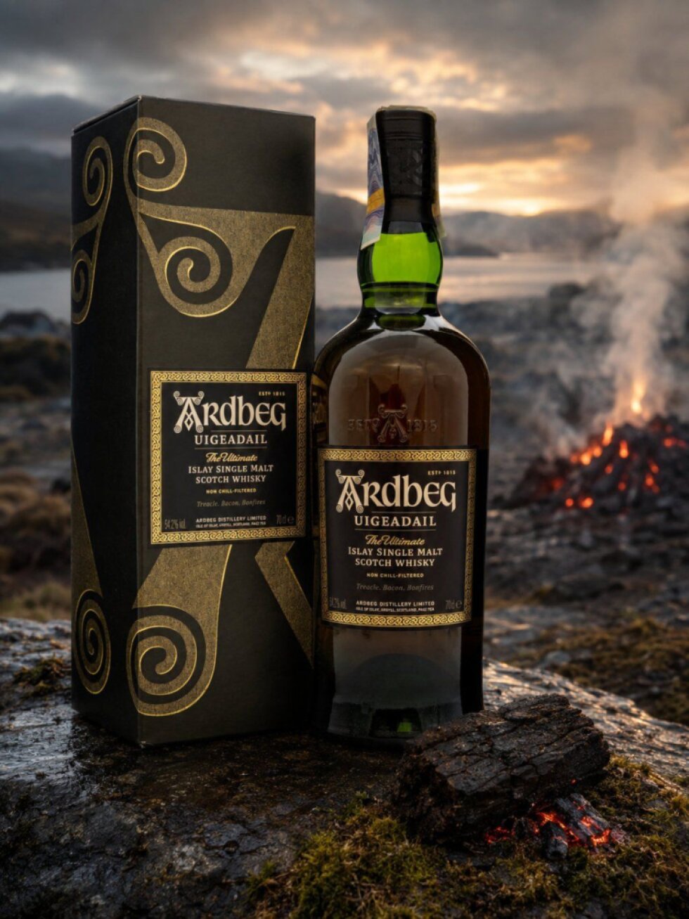 Ardbeg Uigeadail Single Malt Scotch Whisky 54,2% 0,7l (dárková krabice)