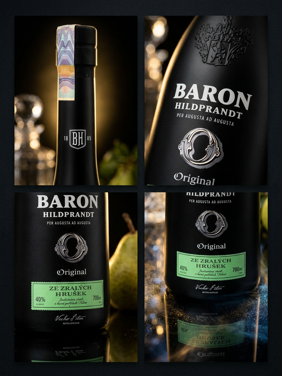 Baron Hildprandt Ze Zralých Hrušek 40% 0,7l