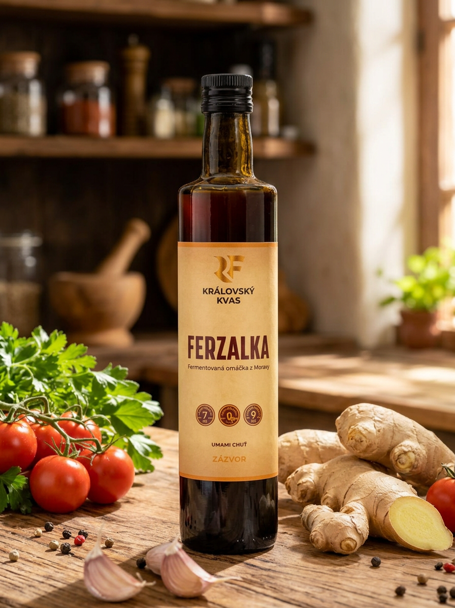 Ferzalka Zázvor 500ml