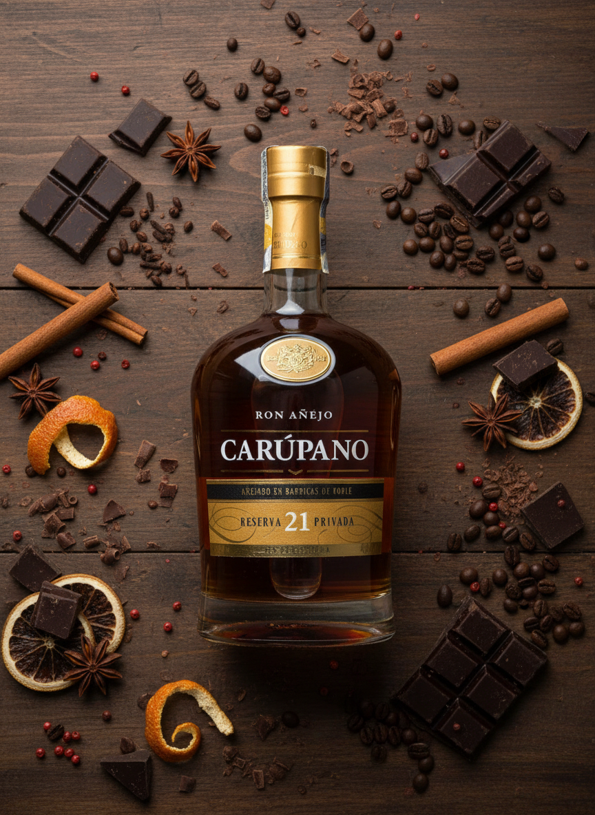 Carúpano 21 Reserva Privada 40% 0,7l (dárková tuba)