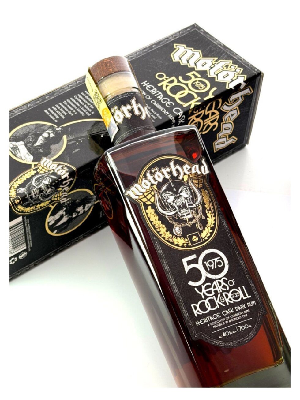Motorhead 50 years of Rock'n'Roll Dark Rum 40% 0,7l