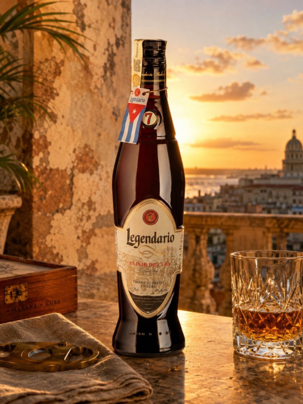 Legendario Elixir de Cuba 7 34% 0,7l
