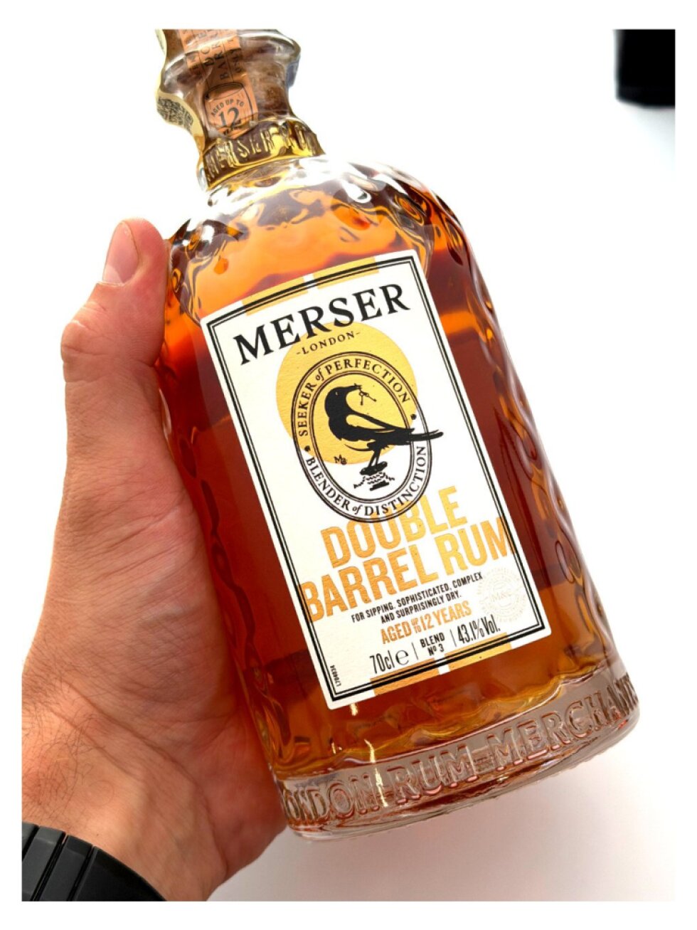 Merser Double Barrel Rum 43,1% 0,7l
