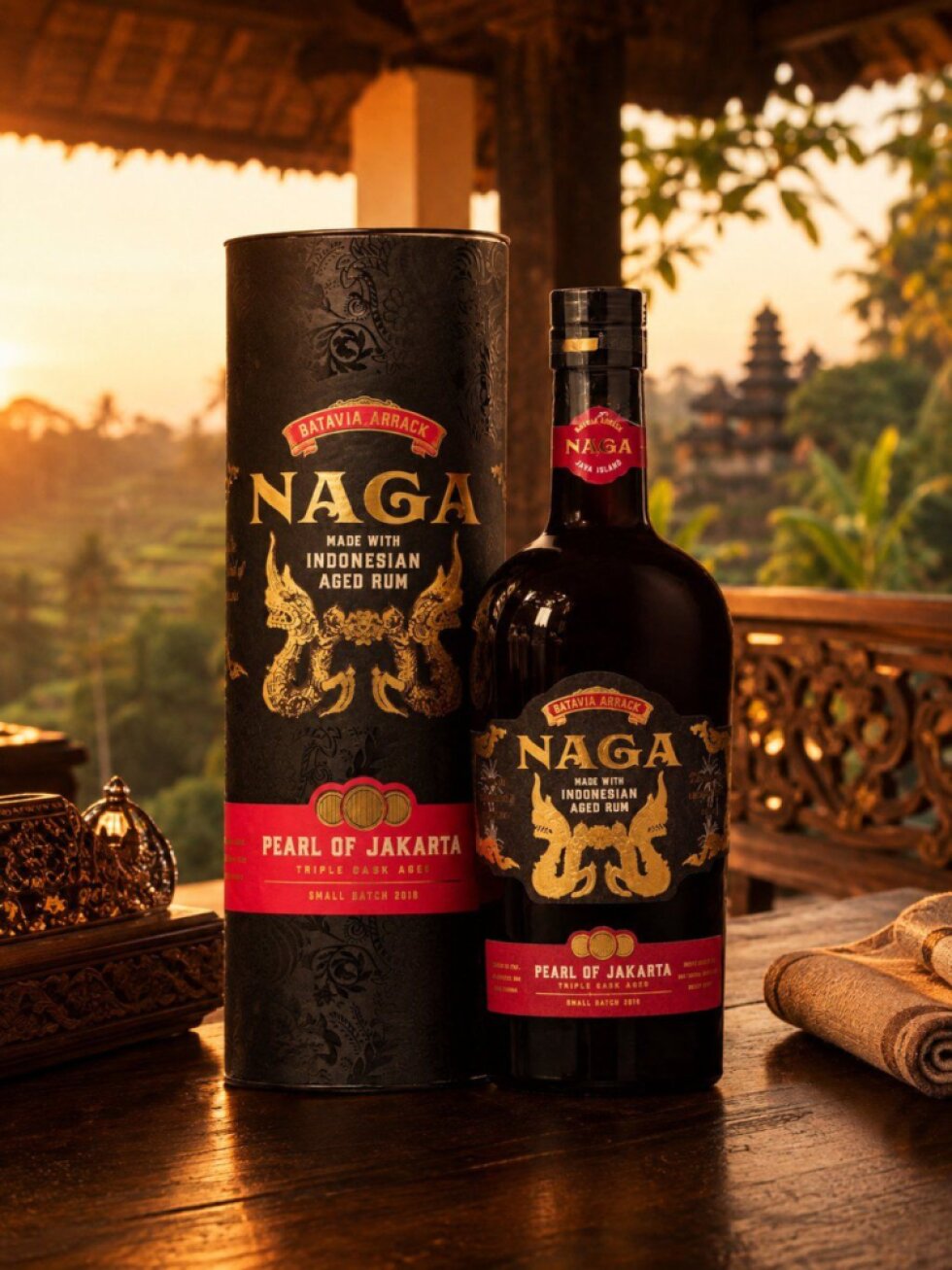 Naga Pearl of Jakarta 42,7% 0,7l (dárková tuba)