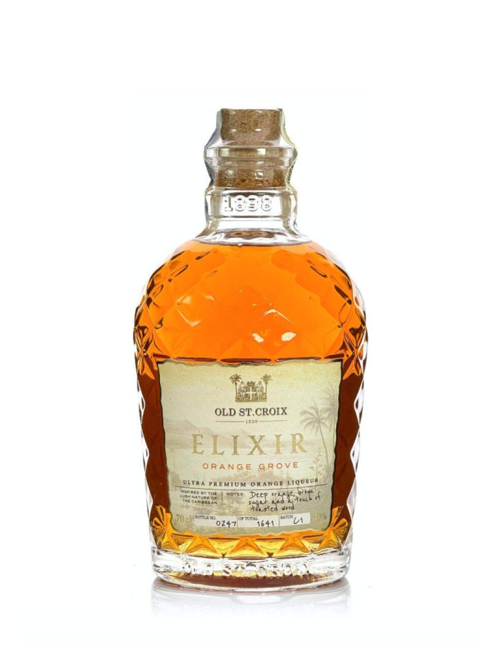 Old St. Croix Elixir Orange Grove 40% 0,7