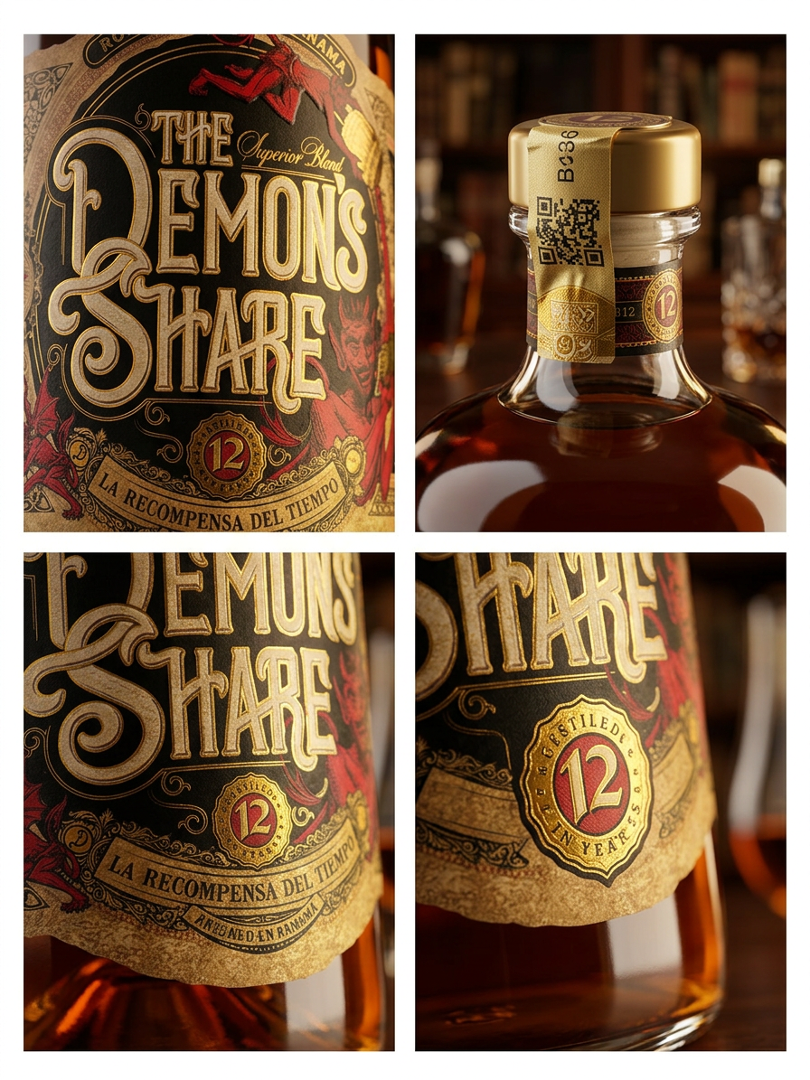 Demon's Share 12YO 41% 0,7l (dárková tuba)