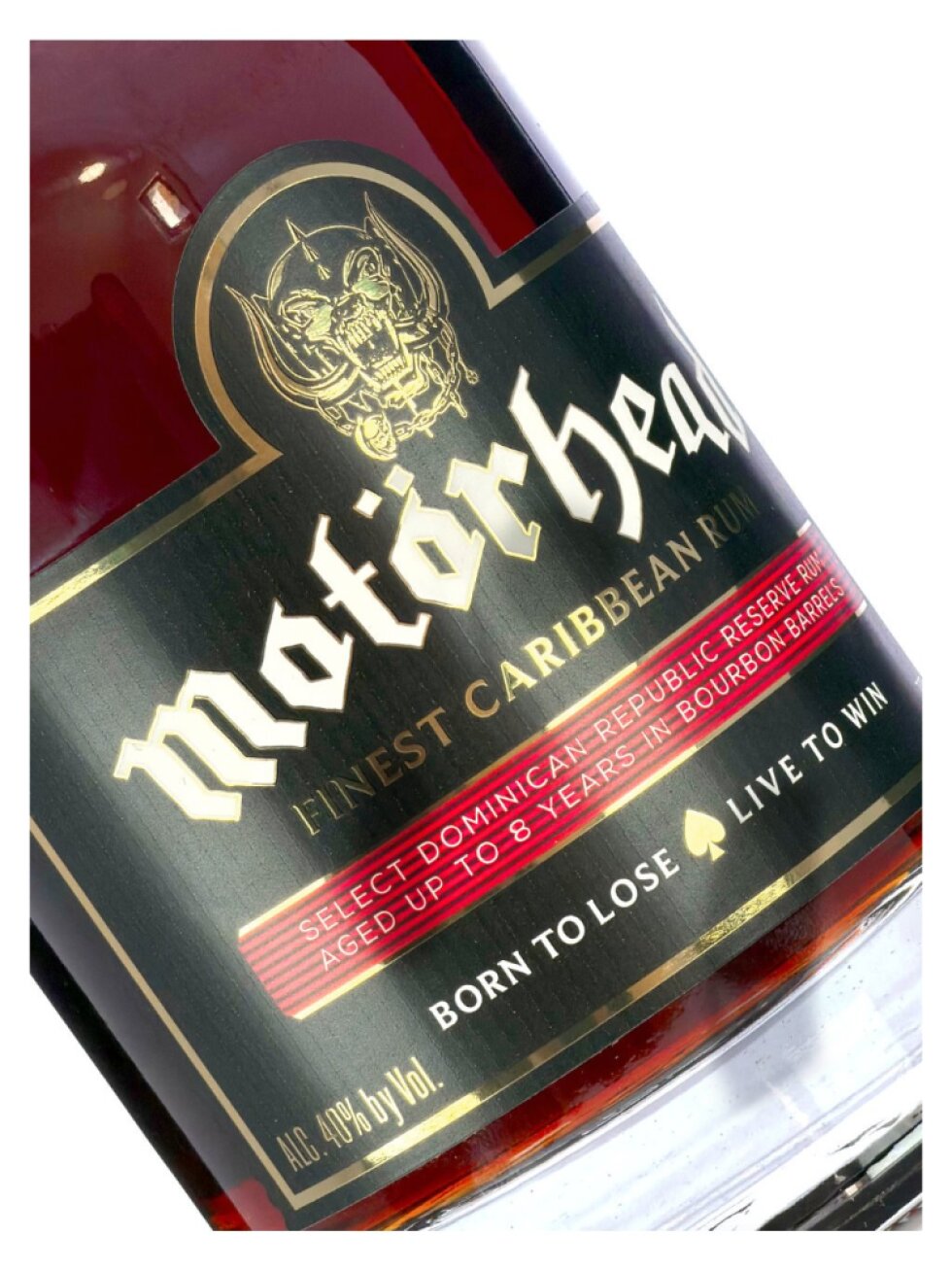 Motorhead Finest Carribbean Rum 40% 0,7l