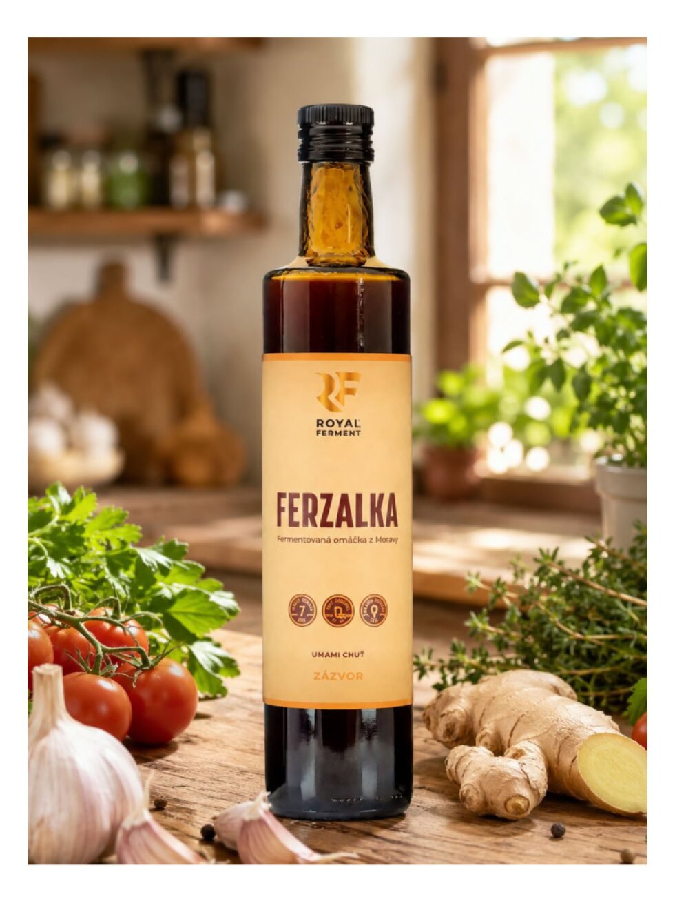 Ferzalka Zázvor 500ml