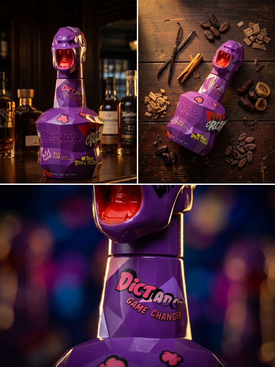 Dictador Game Changer Violet 40% 0,7l