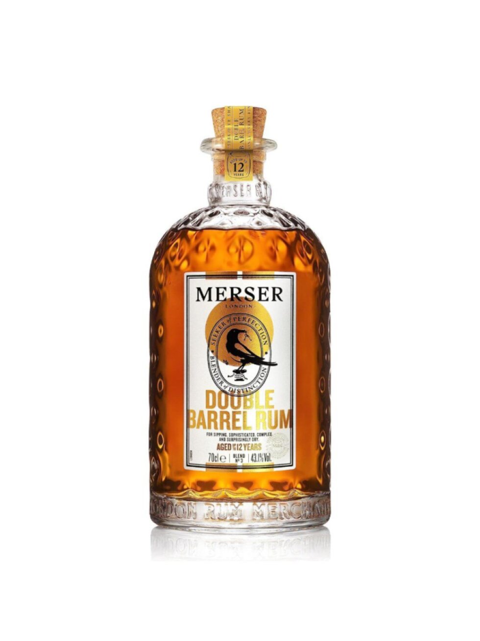 Merser Double Barrel Rum 43,1% 0,7l