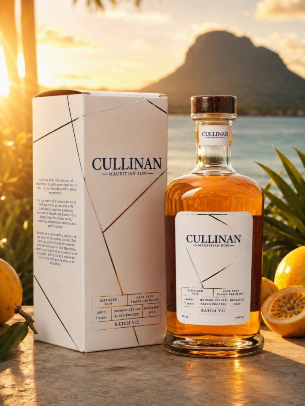 Cullinan Mauritian Rum 40% 0,7l (dárková krabice)