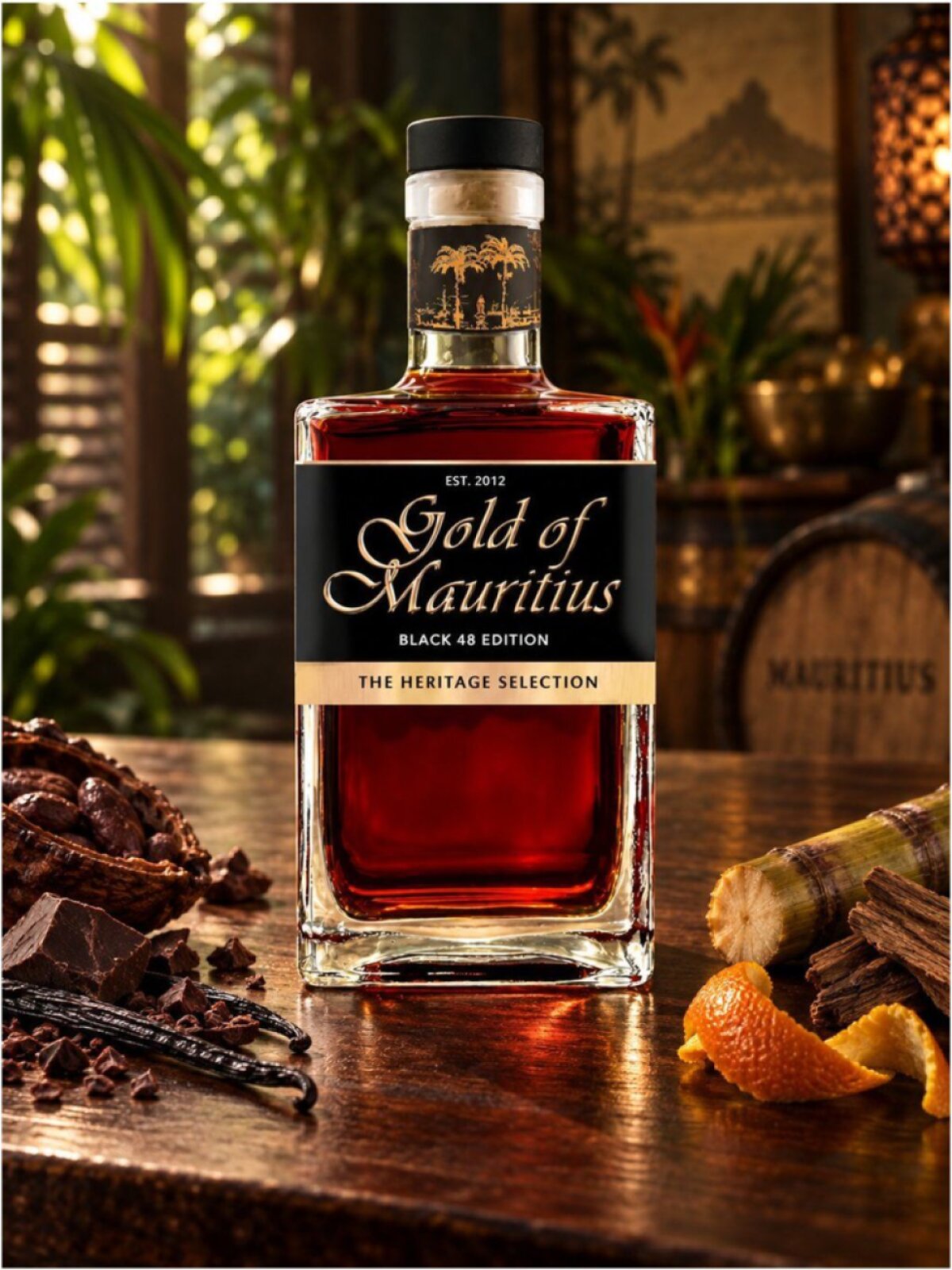 Gold of Mauritius Heritage Selection Black 48 Edition 48% 0,7l