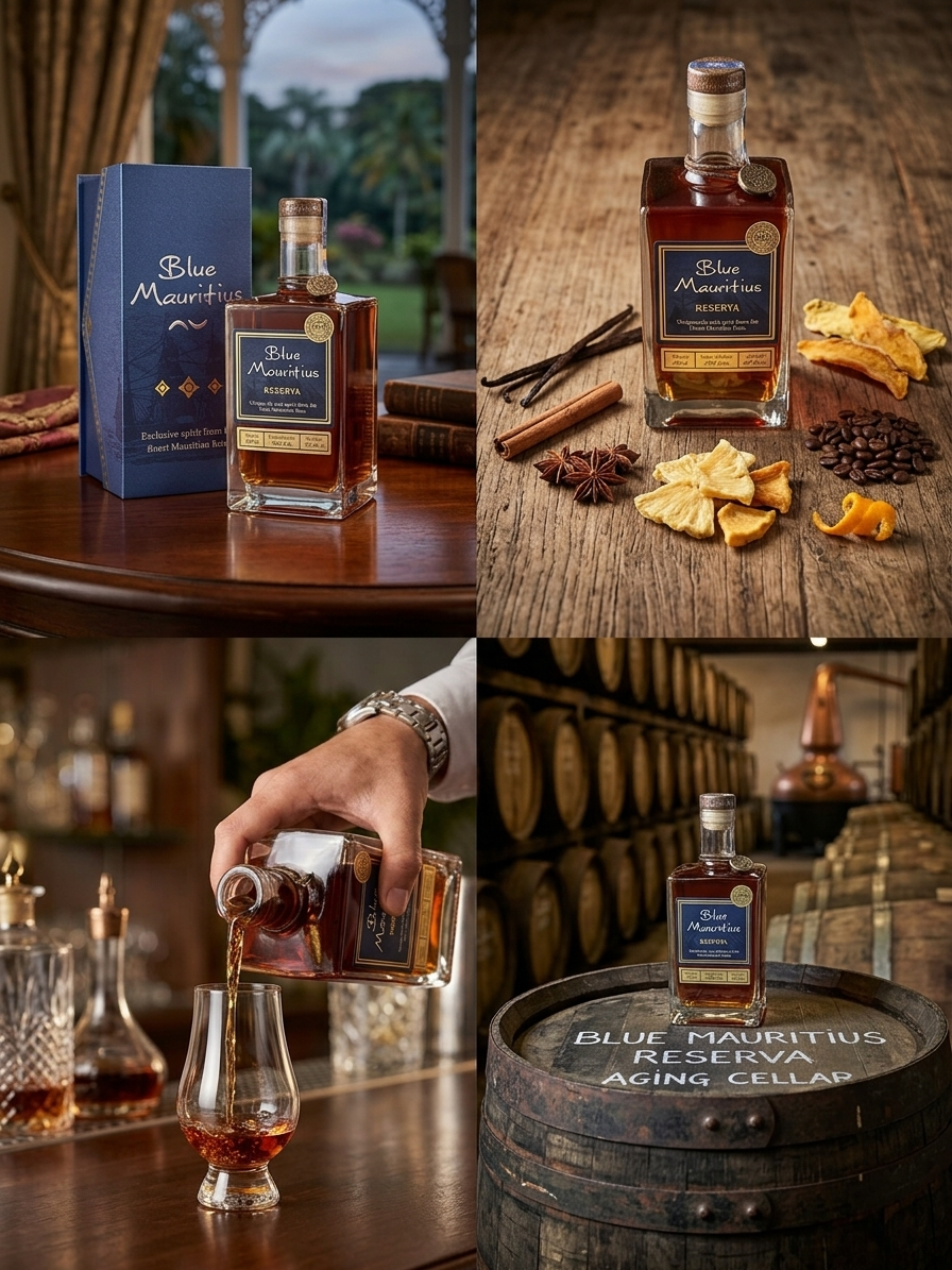 Blue Mauritius Reserva 40% 0,7l (dárková kazeta)